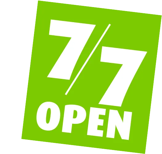 7 dagen op 7 open